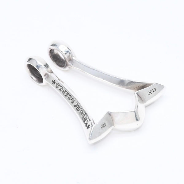 極美品 CHROME HEARTS クロムハーツ RING CATCH リングキャッチ ペンダントトップ チャーム 重量約9.69g シルバー925 中古 4a007134