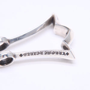 極美品 CHROME HEARTS クロムハーツ RING CATCH リングキャッチ ペンダントトップ チャーム 重量約9.69g シルバー925 中古 4a007134