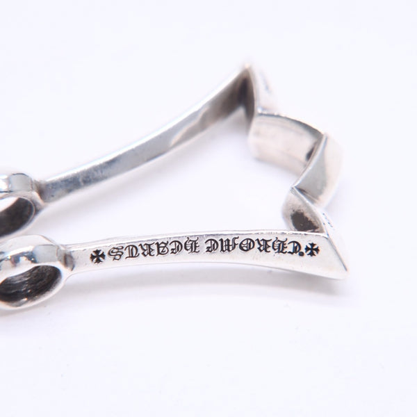 極美品 CHROME HEARTS クロムハーツ RING CATCH リングキャッチ ペンダントトップ チャーム 重量約9.69g シルバー925 中古 4a007134