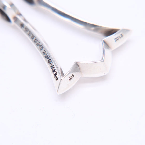 極美品 CHROME HEARTS クロムハーツ RING CATCH リングキャッチ ペンダントトップ チャーム 重量約9.69g シルバー925 中古 4a007134