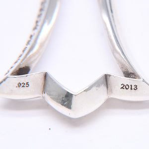 極美品 CHROME HEARTS クロムハーツ RING CATCH リングキャッチ ペンダントトップ チャーム 重量約9.69g シルバー925 中古 4a007134