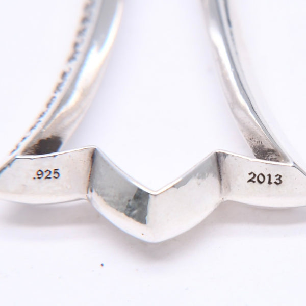 極美品 CHROME HEARTS クロムハーツ RING CATCH リングキャッチ ペンダントトップ チャーム 重量約9.69g シルバー925 中古 4a007134