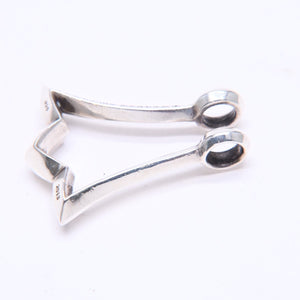 極美品 CHROME HEARTS クロムハーツ RING CATCH リングキャッチ ペンダントトップ チャーム 重量約9.69g シルバー925 中古 4a007134