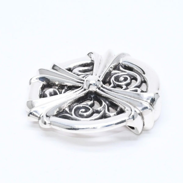 極美品 CHROME HEARTS クロムハーツ PEACE MEDALLION ピース メダリオン ペンダントトップ 重量約86.55g シルバー925 中古 4a007136