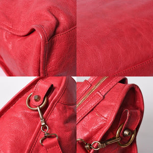 BALENCIAGA バレンシアガ 2WAY ハンドバッグ ショルダーバッグ ジャイアントシティ 281770 ピンク ゴールド金具 美品 中古 4a007183