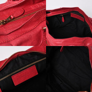 BALENCIAGA バレンシアガ 2WAY ハンドバッグ ショルダーバッグ ジャイアントシティ 281770 ピンク ゴールド金具 美品 中古 4a007183