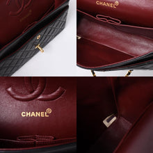 画像をギャラリービューアに読み込む, 極美品 CHANEL シャネル マトラッセ25 Wフラップ Wチェーンショルダーバッグ A2800 2番台 ココマーク ラムスキン ブラック 中古 4a000715