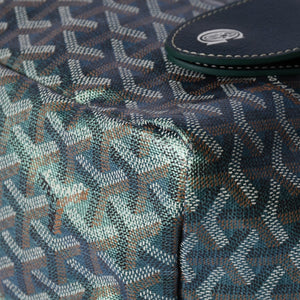 GOYARD ゴヤール Saint Louis GM サンルイGM トートバッグ CHN020247 メタリックグリーン 2024年限定 美品 中古 4a000985