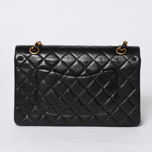 画像をギャラリービューアに読み込む, 極美品 CHANEL シャネル マトラッセ25 Wフラップ Wチェーンショルダーバッグ A2800 2番台 ココマーク ラムスキン ブラック 中古 4a000715