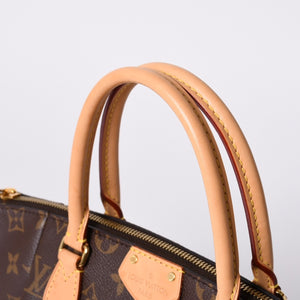 Very Good Condition LOUIS VUITTON Handbag 2WAY Monogram Turen PM Monogram Canvas M48813 Brown Used 4a000782