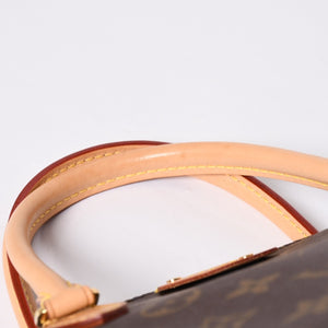 Very Good Condition LOUIS VUITTON Handbag 2WAY Monogram Turen PM Monogram Canvas M48813 Brown Used 4a000782