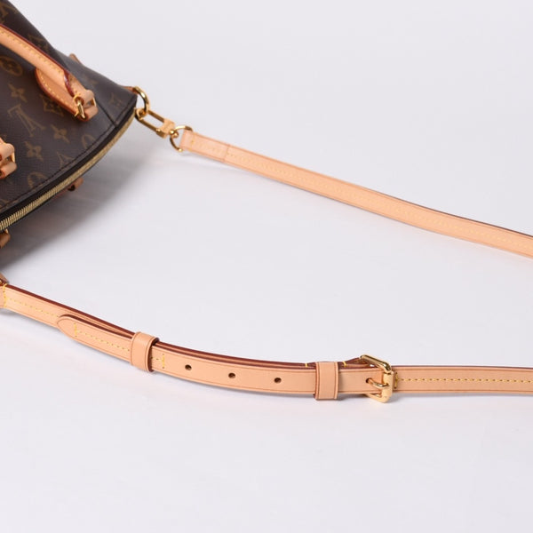 Very Good Condition LOUIS VUITTON Handbag 2WAY Monogram Turen PM Monogram Canvas M48813 Brown Used 4a000782