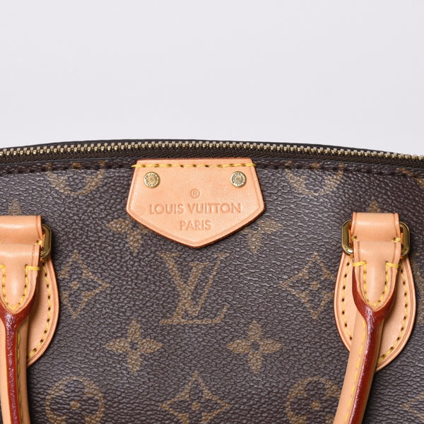 Very Good Condition LOUIS VUITTON Handbag 2WAY Monogram Turen PM Monogram Canvas M48813 Brown Used 4a000782