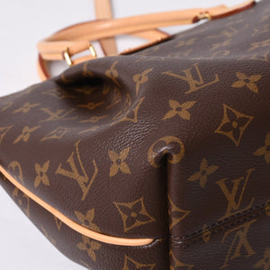 Very Good Condition LOUIS VUITTON Handbag 2WAY Monogram Turen PM Monogram Canvas M48813 Brown Used 4a000782