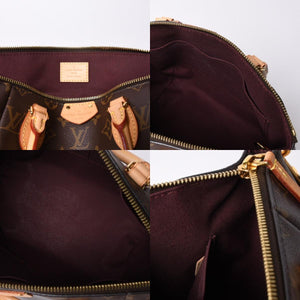 Very Good Condition LOUIS VUITTON Handbag 2WAY Monogram Turen PM Monogram Canvas M48813 Brown Used 4a000782