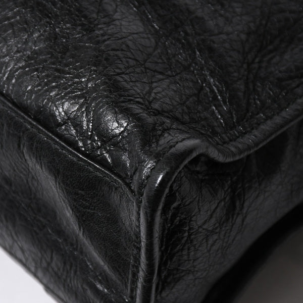 BALENCIAGA バレンシアガ ル シティ Le City バッグ ミニ 300295 ハンドバッグ 2WAY ショルダーバッグ ブラック ブロンズ金具 美品 中古 4a007151
