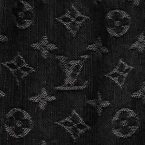 LOUIS VUITTON ルイヴィトン ハンドバッグ モノグラムデニム ネオカヴィGM M95351 ブラック レザー 2way仕様 ゴールド金具 美品 中古 4a007155