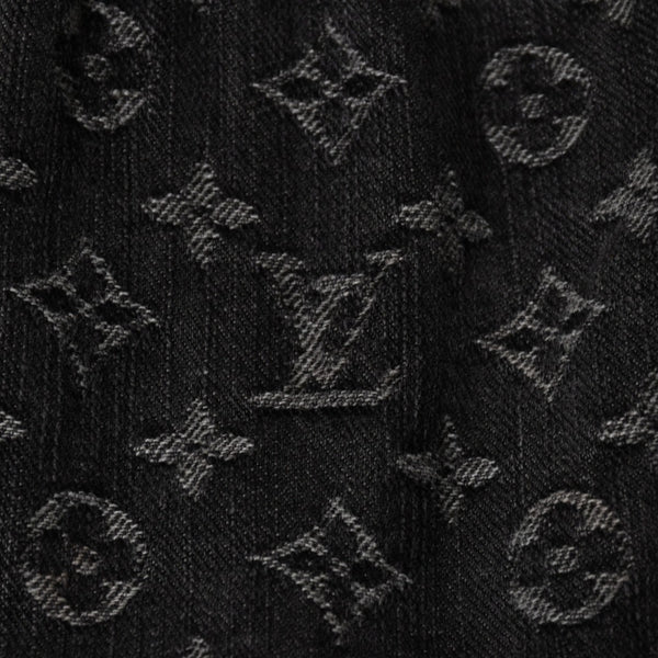 LOUIS VUITTON ルイヴィトン ハンドバッグ モノグラムデニム ネオカヴィGM M95351 ブラック レザー 2way仕様 ゴールド金具 美品 中古 4a007155