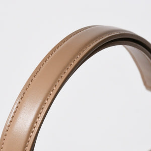 新品同様 SAINT LAURENT PARIS サンローラン パリ ヴォルテール ミニ ワンショルダーバッグ 800846 ベージュ レザー ゴールド金具 中古 4a006940