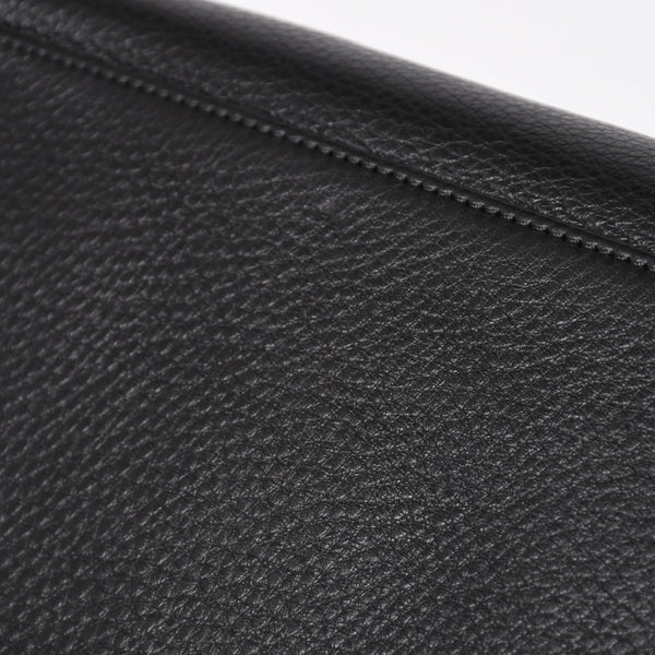 新品同様 CHANEL シャネル エグゼクティブ ミディアム トートバッグ A15206 21番台 ココマーク キャビアスキン ブラック 中古 4a007162