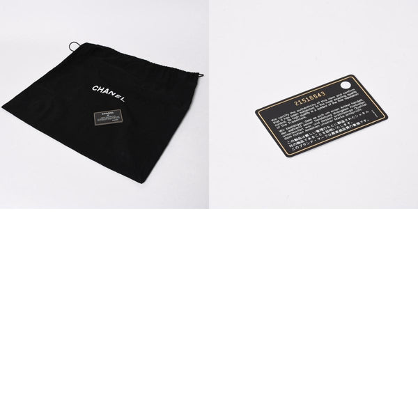 新品同様 CHANEL シャネル エグゼクティブ ミディアム トートバッグ A15206 21番台 ココマーク キャビアスキン ブラック 中古 4a007162