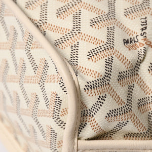 新品同様品 GOYARD ゴヤール トートバッグ Anjou Mini アンジュ ミニ アイボリー サンド ブラック ブラウン リバーシブル 中古 4a007152