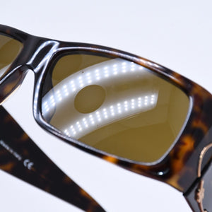 極美品 PRADA プラダ サングラス アイウェア SPR 10H 2AU 2P1 サイズ57□14 135 プラスチック 中古 4a007177