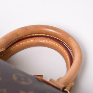 極美品 LOUIS VUITTON ルイヴィトン スピーディ20 バンドリエール 2WAYバッグ M46234 モノグラム ブラウン 中古 4a007182