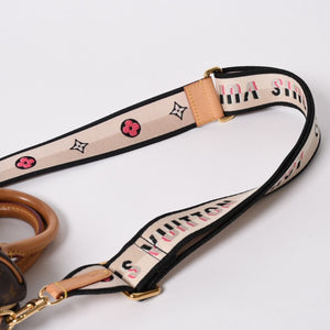 極美品 LOUIS VUITTON ルイヴィトン スピーディ20 バンドリエール 2WAYバッグ M46234 モノグラム ブラウン 中古 4a007182