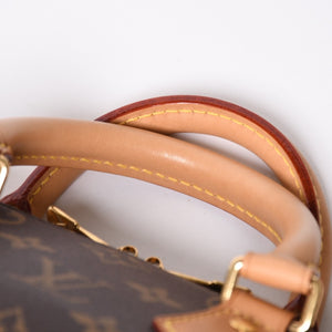 極美品 LOUIS VUITTON ルイヴィトン スピーディ20 バンドリエール 2WAYバッグ M46234 モノグラム ブラウン 中古 4a007191