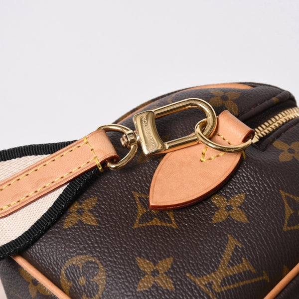 極美品 LOUIS VUITTON ルイヴィトン スピーディ20 バンドリエール 2WAYバッグ M46234 モノグラム ブラウン 中古 4a007182
