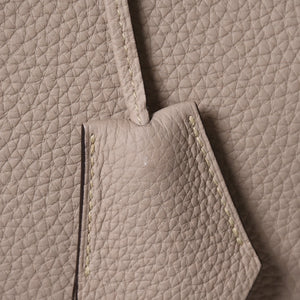 極美品 HERMES エルメス オータクロア40 ハンドバッグ トゥルティエールグレー トリヨンクレマンス SV シルバー金具 X刻印 中古 4a007187