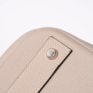 極美品 HERMES エルメス オータクロア40 ハンドバッグ トゥルティエールグレー トリヨンクレマンス SV シルバー金具 X刻印 中古 4a007187