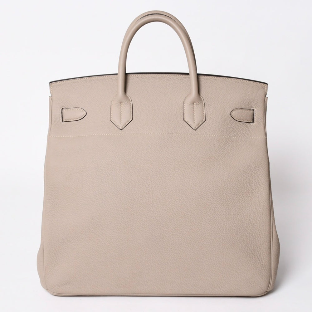 極美品 HERMES エルメス オータクロア40 ハンドバッグ トゥルティエールグレー トリヨンクレマンス SV シルバー金具 X刻印 中古 4a007187