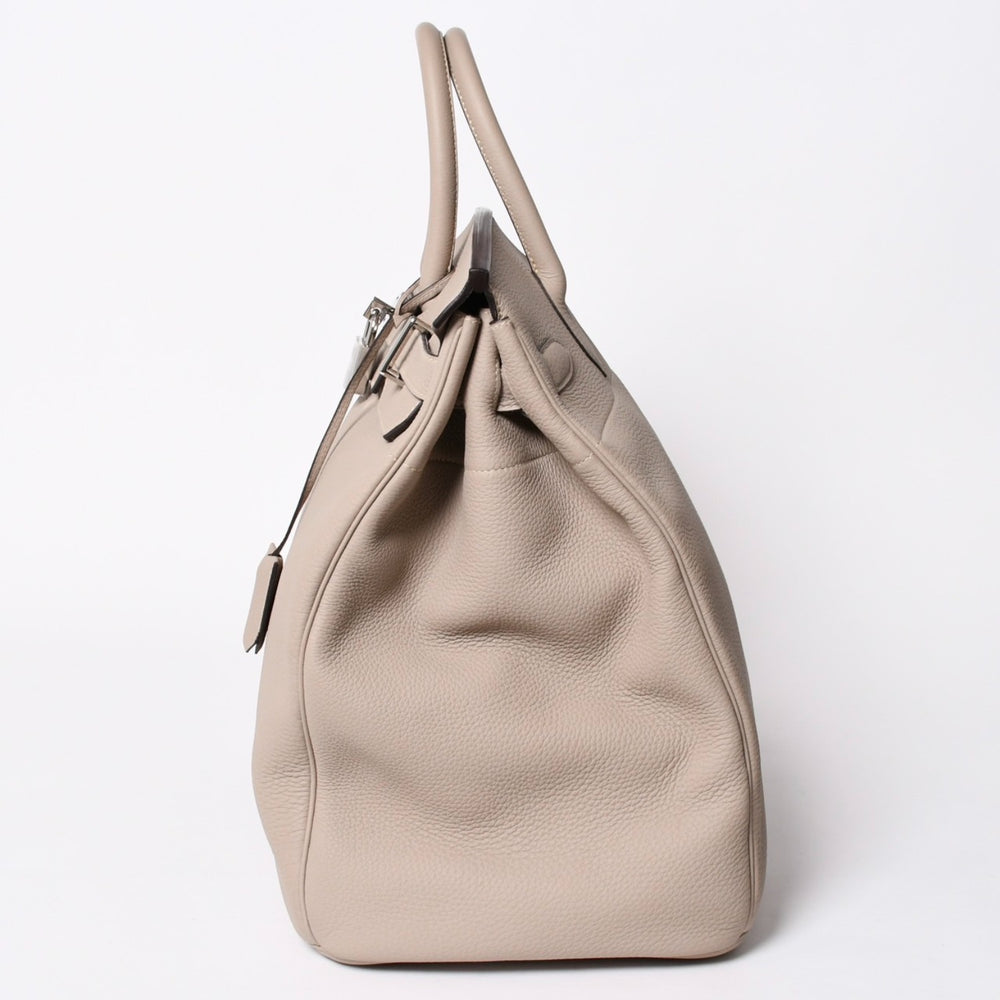 極美品 HERMES エルメス オータクロア40 ハンドバッグ トゥルティエールグレー トリヨンクレマンス SV シルバー金具 X刻印 中古 4a007187
