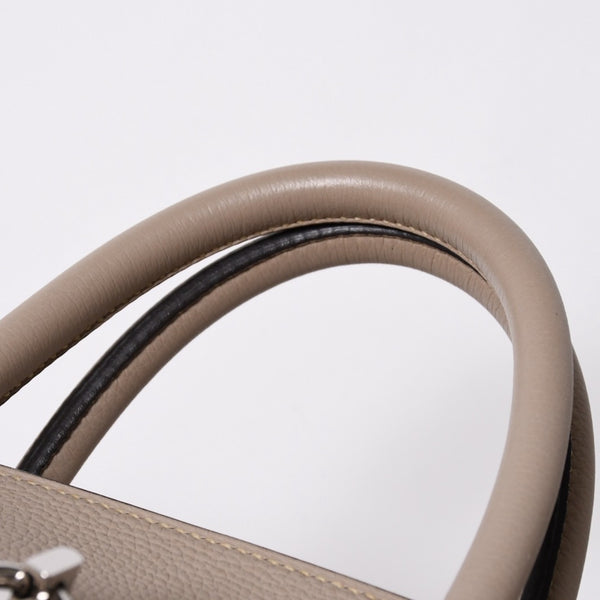 極美品 HERMES エルメス オータクロア40 ハンドバッグ トゥルティエールグレー トリヨンクレマンス SV シルバー金具 X刻印 中古 4a007187