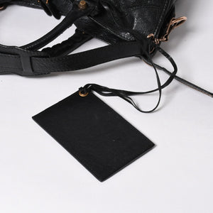 極美品 BALENCIAGA バレンシアガ ジャイアント シティ ハンドバッグ 281770 2WAY ブラック ラムスキン ローズゴールド金具 中古 4a007118