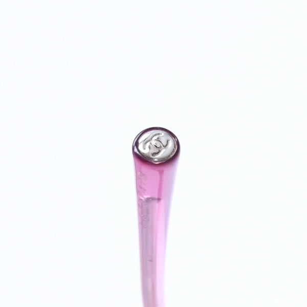 極美品 CHANEL シャネル リムレス サングラス アイウェア 4002 c.124/58 サイズ57□19 130 ココマーク ピンク 中古 4a007108