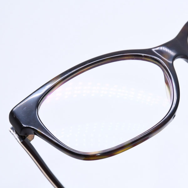 FENDI フェンディ 眼鏡 メガネ アイウェア FFロゴ ブラウン マルチカラー F 1008A サイズ140 美品 中古 4a008286