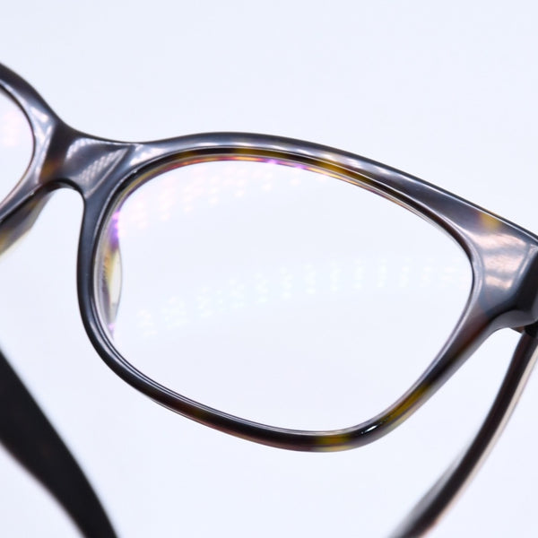 FENDI フェンディ 眼鏡 メガネ アイウェア FFロゴ ブラウン マルチカラー F 1008A サイズ140 美品 中古 4a008286