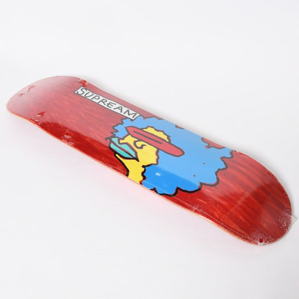 新品同様 Supreme シュプリーム 17AW Mark Gonzales マークゴンザレス Gonz Ramm スケートボード デッキ レッド 8.375インチ 中古 4a007206
