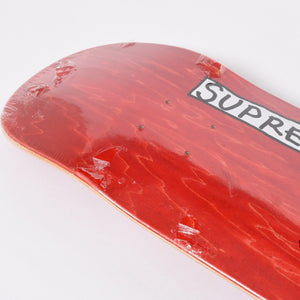 新品同様 Supreme シュプリーム 17AW Mark Gonzales マークゴンザレス Gonz Ramm スケートボード デッキ レッド 8.375インチ 中古 4a007206