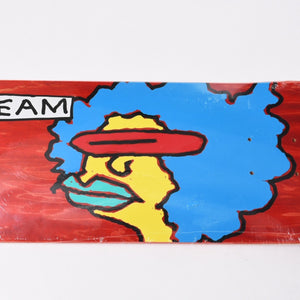 新品同様 Supreme シュプリーム 17AW Mark Gonzales マークゴンザレス Gonz Ramm スケートボード デッキ レッド 8.375インチ 中古 4a007206