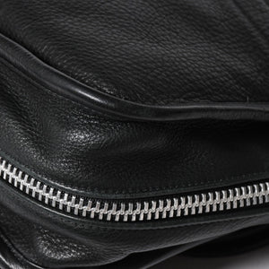 極美品 CHROME HEARTS クロムハーツ SOFT SHOULDER TINY タイニー ソフトショルダーバッグ ガンスリンガー ダガー ブラック 中古 4a007438