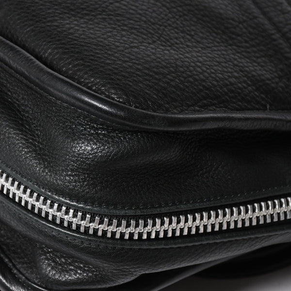 極美品 CHROME HEARTS クロムハーツ SOFT SHOULDER TINY タイニー ソフトショルダーバッグ ガンスリンガー ダガー ブラック 中古 4a007438