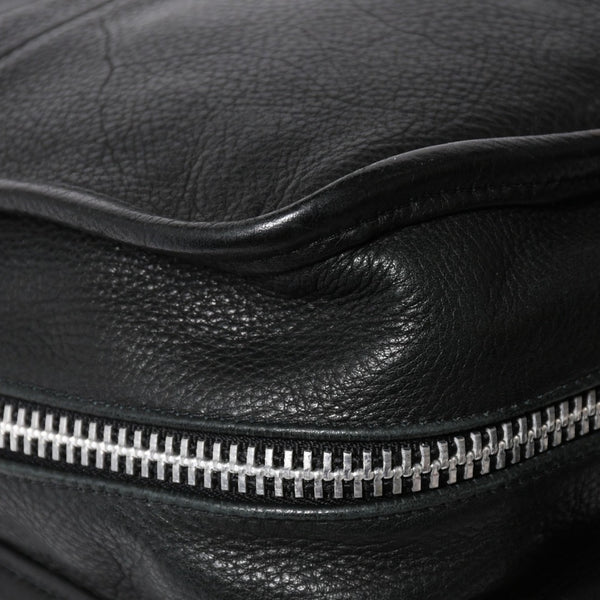 極美品 CHROME HEARTS クロムハーツ SOFT SHOULDER TINY タイニー ソフトショルダーバッグ ガンスリンガー ダガー ブラック 中古 4a007438