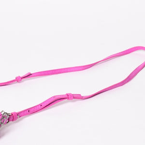 極美品 BALENCIAGA バレンシアガ Le Cagole ル・カゴール Mini Chain ミニ チェーン ショルダーバッグ ピンク 695814 中古 4a007218
