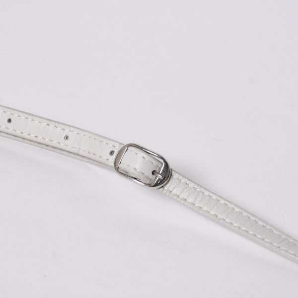 BALENCIAGA バレンシアガ Classic Nano City クラシック ナノ シティ 2WAYバッグ 505555 レザー ホワイト 美品 中古 4a007528