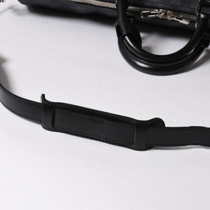 極美品 ルイヴィトン LOUIS VUITTON キーポル バンドリエール 55 ボストンバッグ ダミエ グラフィット ブラック N41413 中古 4a007223