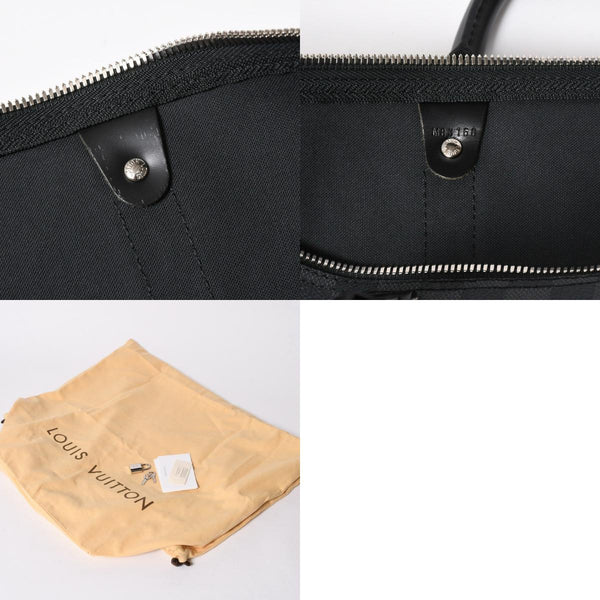 極美品 ルイヴィトン LOUIS VUITTON キーポル バンドリエール 55 ボストンバッグ ダミエ グラフィット ブラック N41413 中古 4a007223